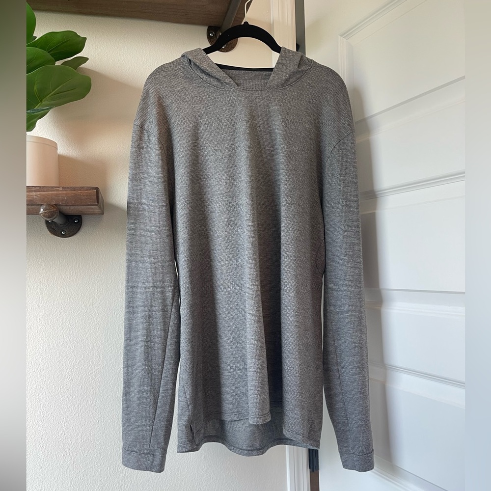 Lululemon lightweight waffle knit pullover size L